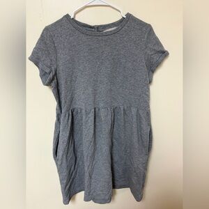 LOFT Gray Tshirt Dress
